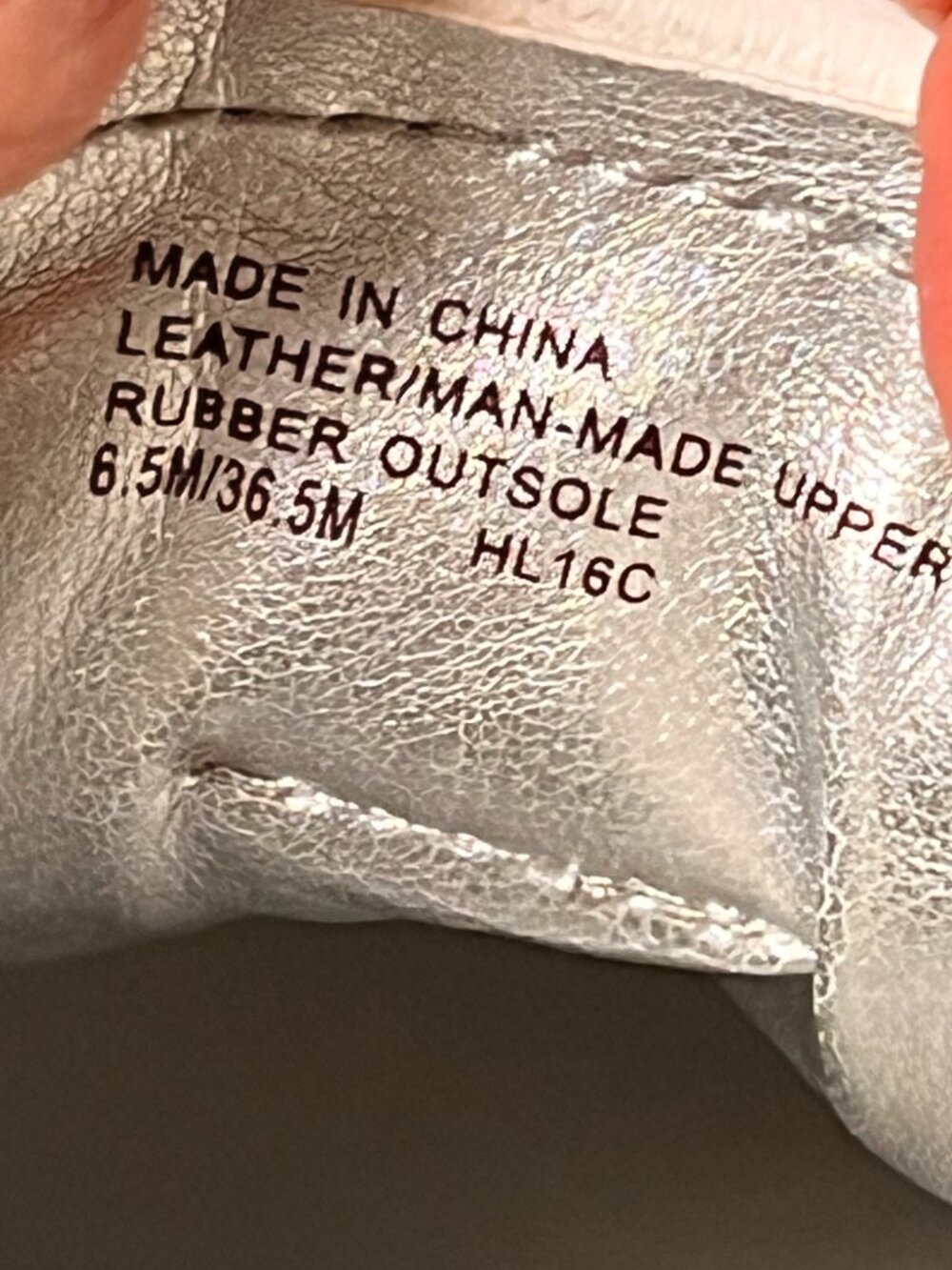 NWOT MICHAEL KORS Allie Trainer Sneakers White Silver Suede Leather Upper 6.5 - Picture 12 of 14